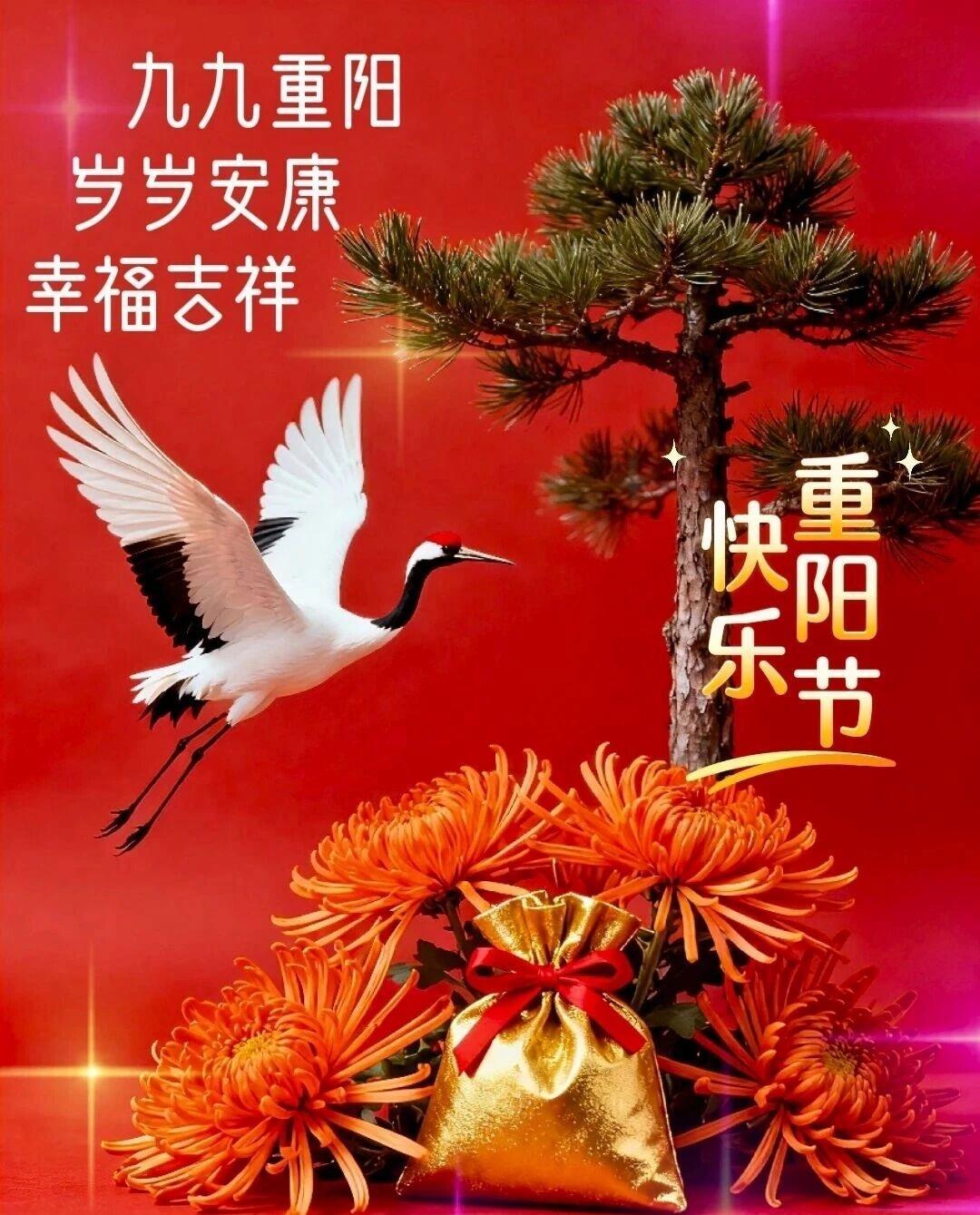 金秋送爽，丹桂飘香，今日是九九重阳节，祝愿天下所有的老人都能老有所养，老有所依，