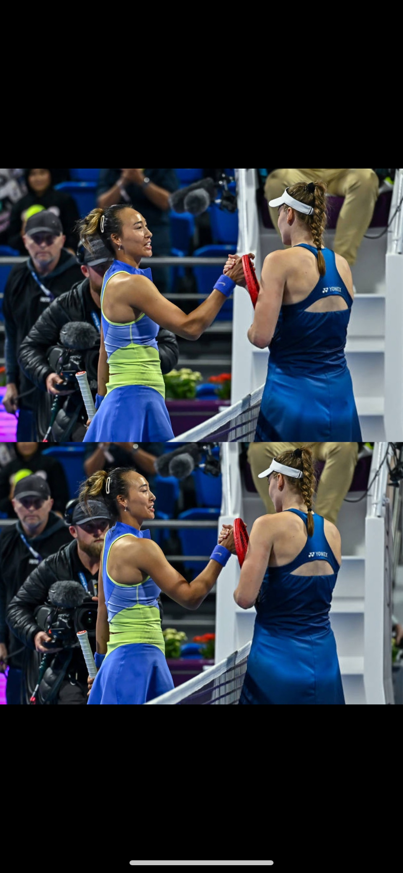 郑钦文无缘多哈站八强 WTA1000多哈女单第三轮，郑钦文6-4 2-6 5-7