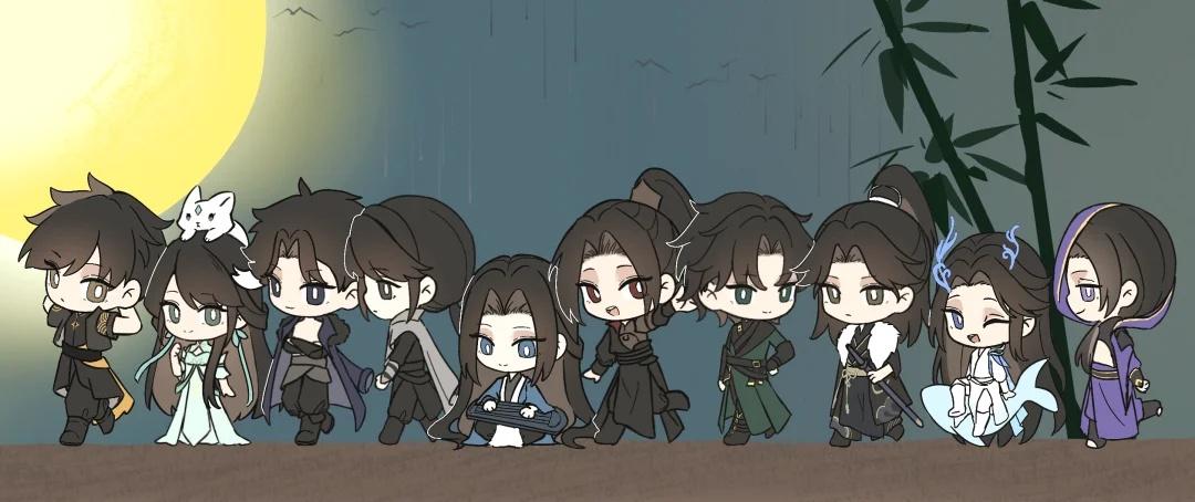 逆水寒全职业!
逆水寒手游 逆水寒手游画加同人大赛