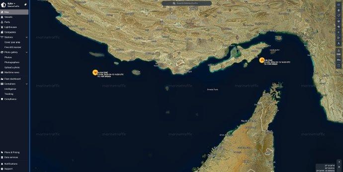 据媒体报道，在过去的24小时内，两艘被美国制裁的空载VLCC超级油轮 ALICI