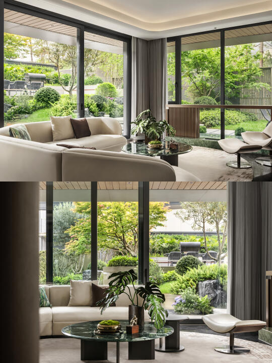 在湖边的家🌳一座岛墅，两种生活态度