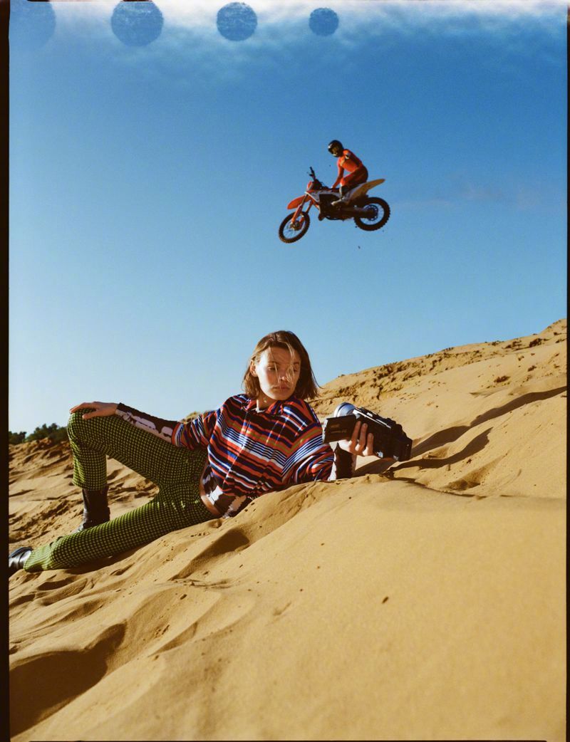 Love Want Magazine 🏍️ “The Rebel” 主题，机车