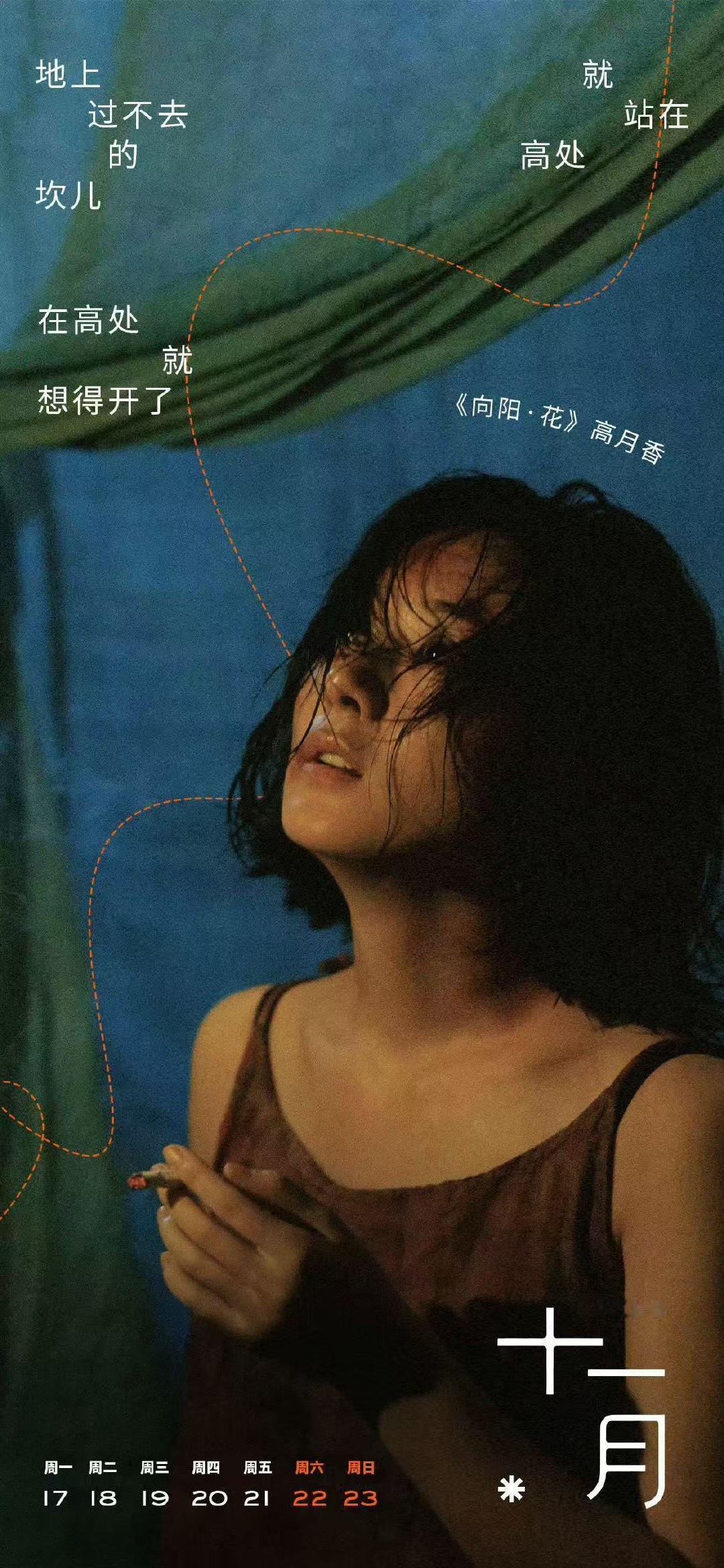 赵丽颖周一营业，有向下扎根的力量，也有向上绽放的光芒。记得抬头晒晒太阳🌻 