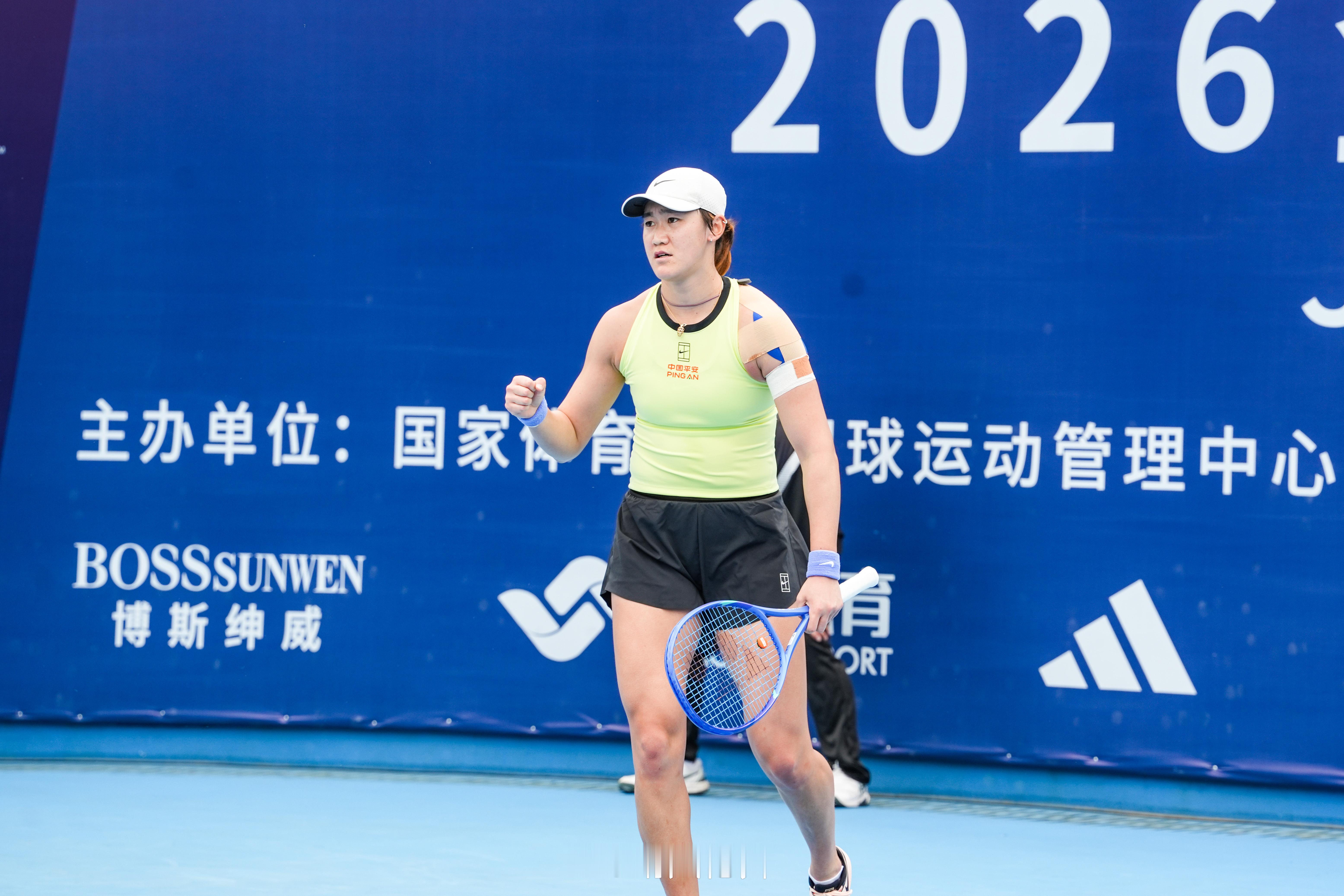 ITF包头W50第二轮头号种子王曦雨🇨🇳以6-1/6-2横扫卡尔亚基娜🇷?