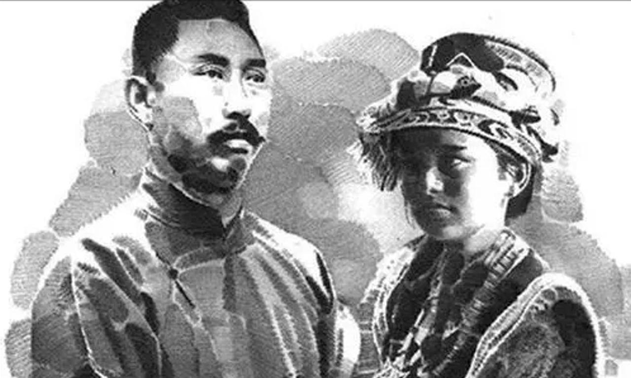 1909年，27岁的陈渠珍带领清兵入藏，藏官彭措见他目不转睛盯着一位骑马少女，便