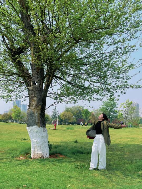 我和春天交换了绿意🍃