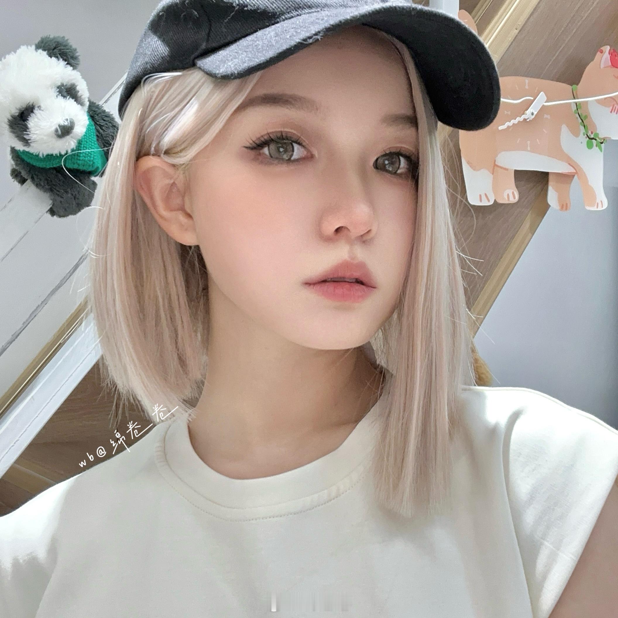 来点新鲜感发现浅发真的超级无敌显白!! ​​​
