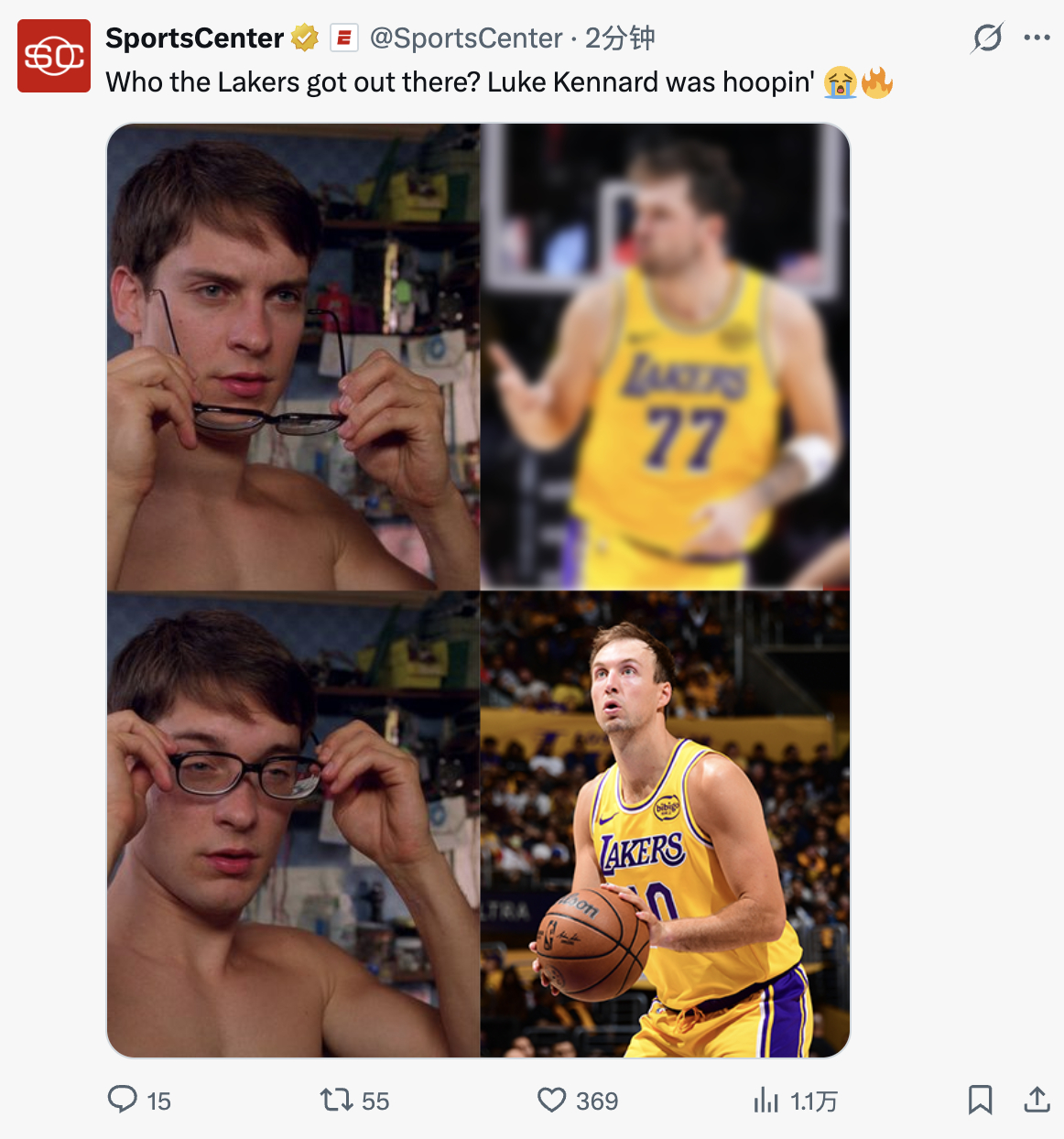 湖人1比0火箭偏偏湖人最争气詹姆斯又战胜了时间老人湖人还有个LukeMagic 