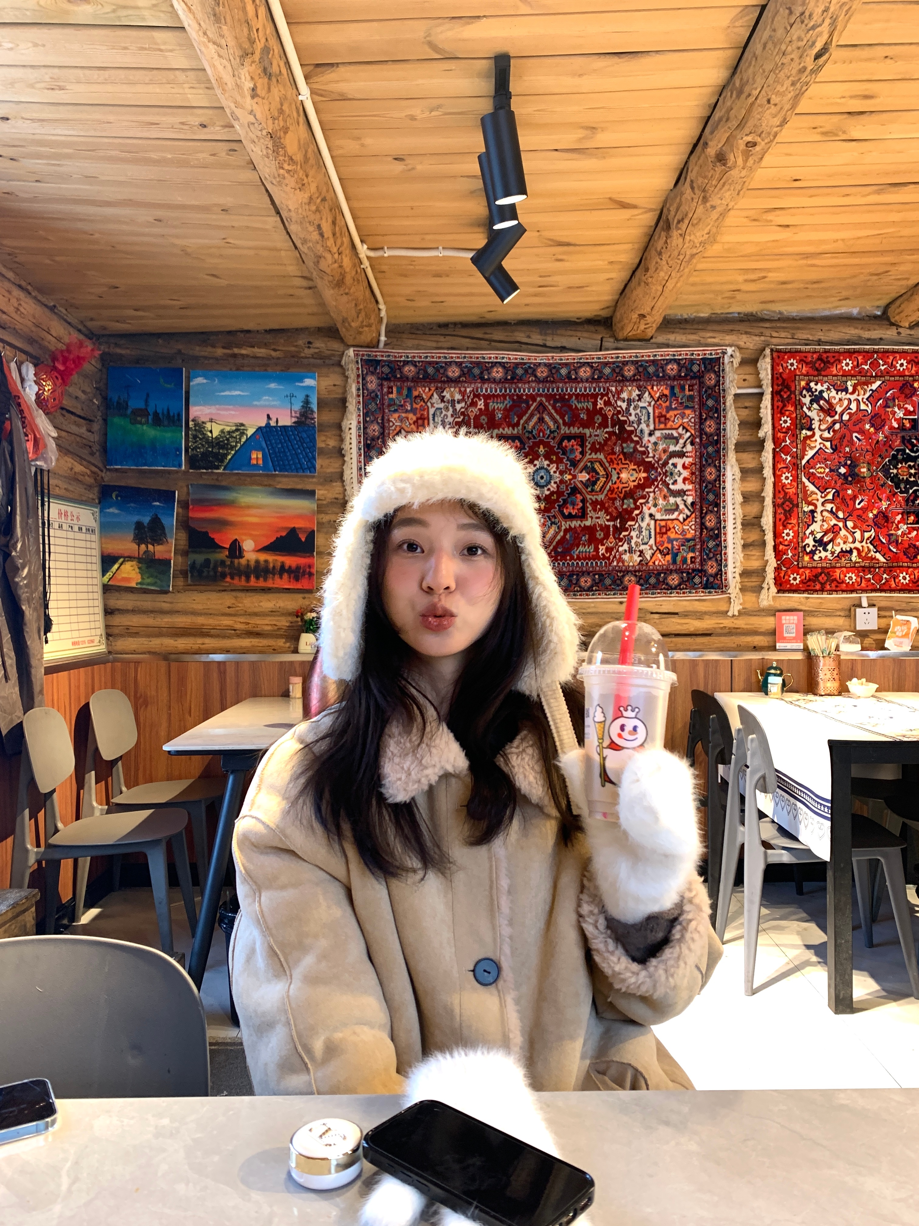 置身室外大冰箱🥶 