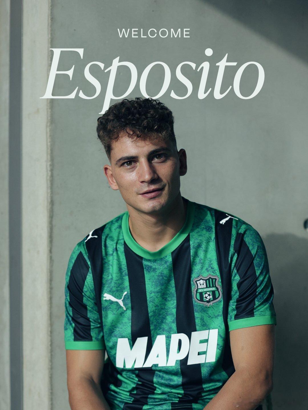 意甲转会市场[超话]  Sebastiano Esposito-萨索洛1Ｍ租借+