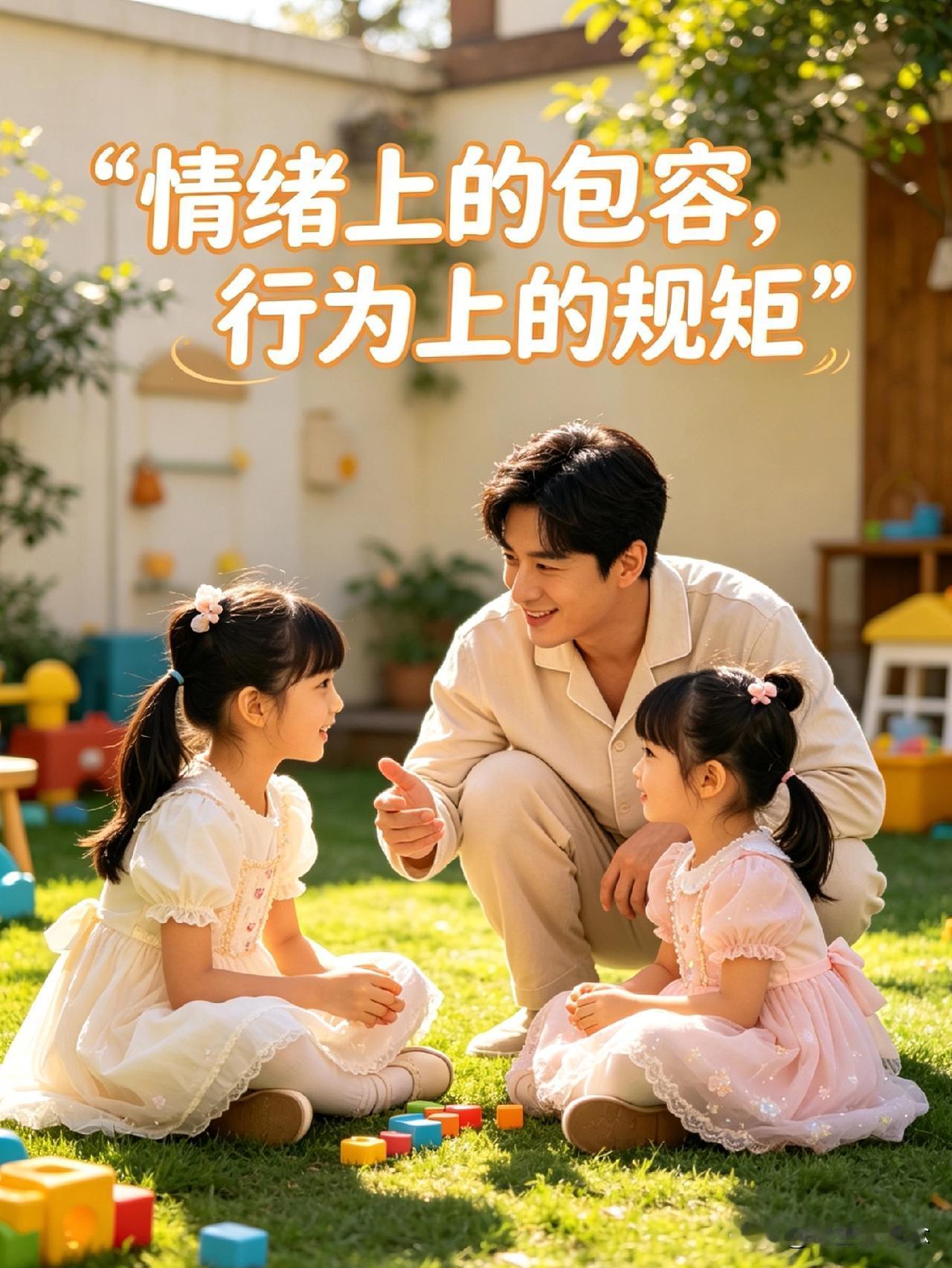 养育女儿，不少父亲都会选择这样一种方式：只要孩子不触碰底线，所有小脾气都愿意包容