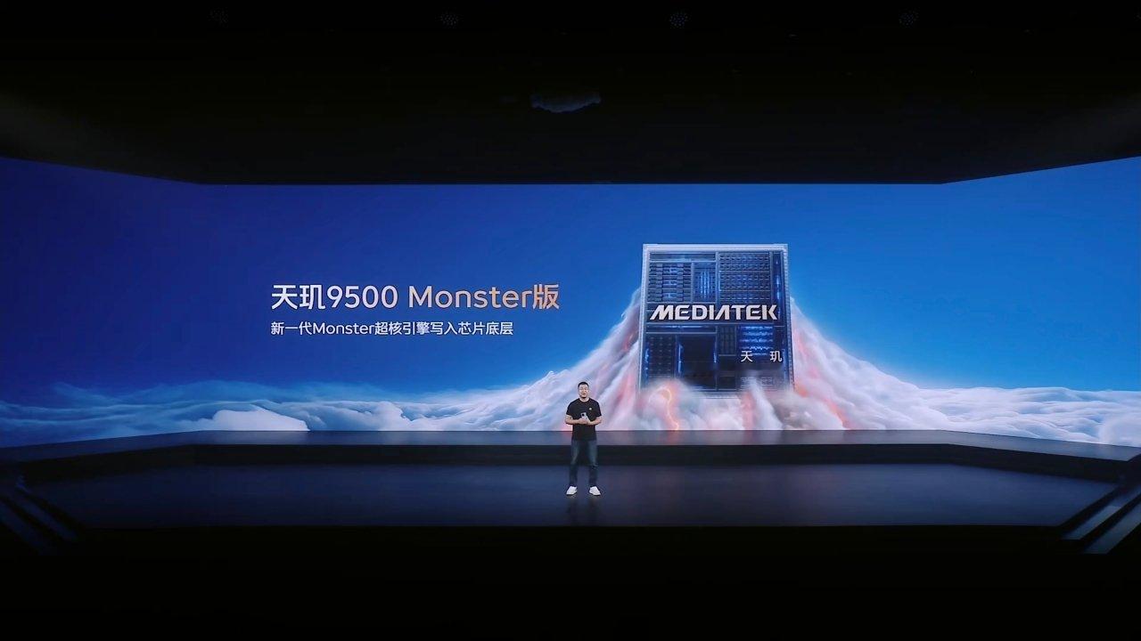 iQOO15T直接做到了满级性能，搭载天玑9500 Monster版旗舰芯，稳帧