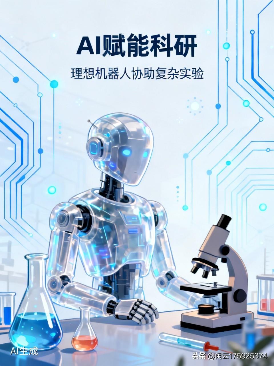 我超期待
AI造出理想机器人
协助科研人员做复杂实验
就像中科大精准智能化学实验