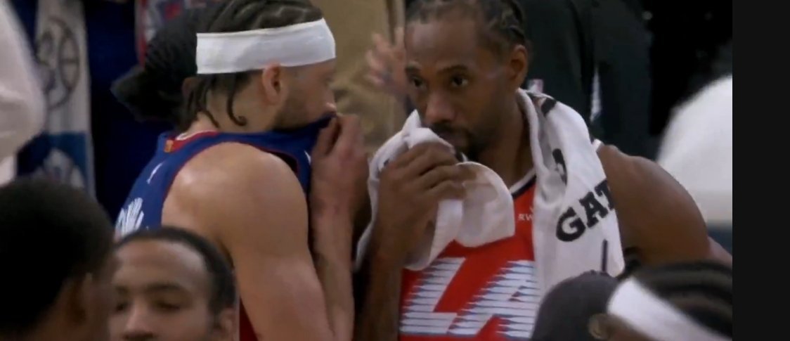 ▲有兴趣来快船吗，我把哈登那老小子赶走