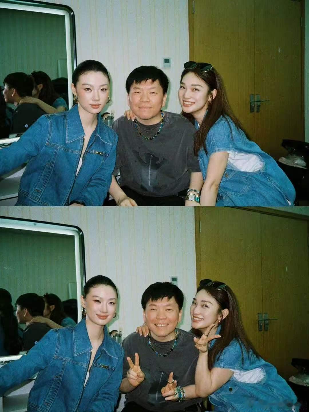 单依纯晒国乐无双九宫格合照 合照里的小表情也太丰富了吧，每一张都截下来当表情包。
