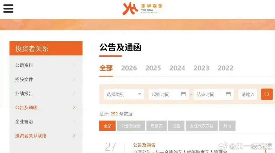 王一博和乐华续约了，乐华娱乐官网更新公告，宣布与王一博已完成续签 