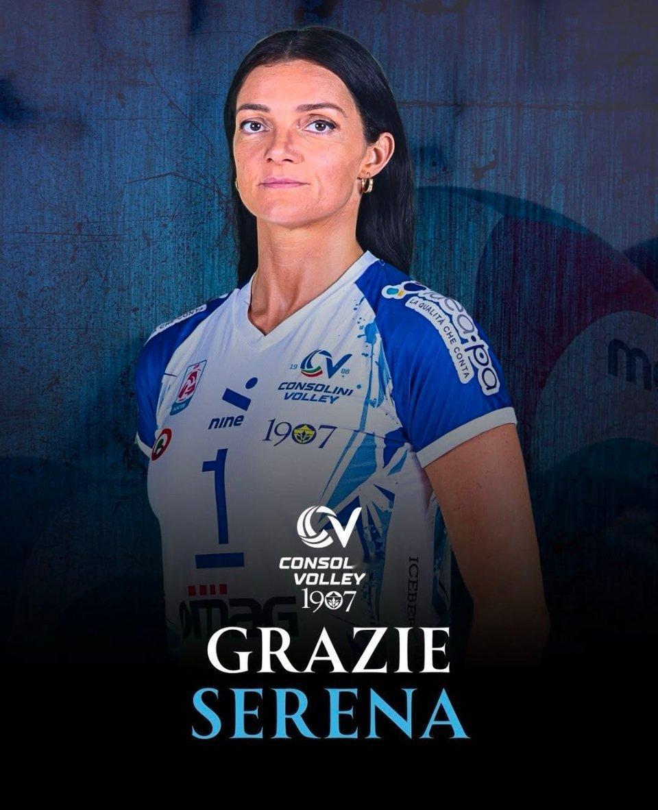 圣乔瓦尼宣布奥托拉尼离队！✨Grazie Serena！三年相伴，队长、标杆、球