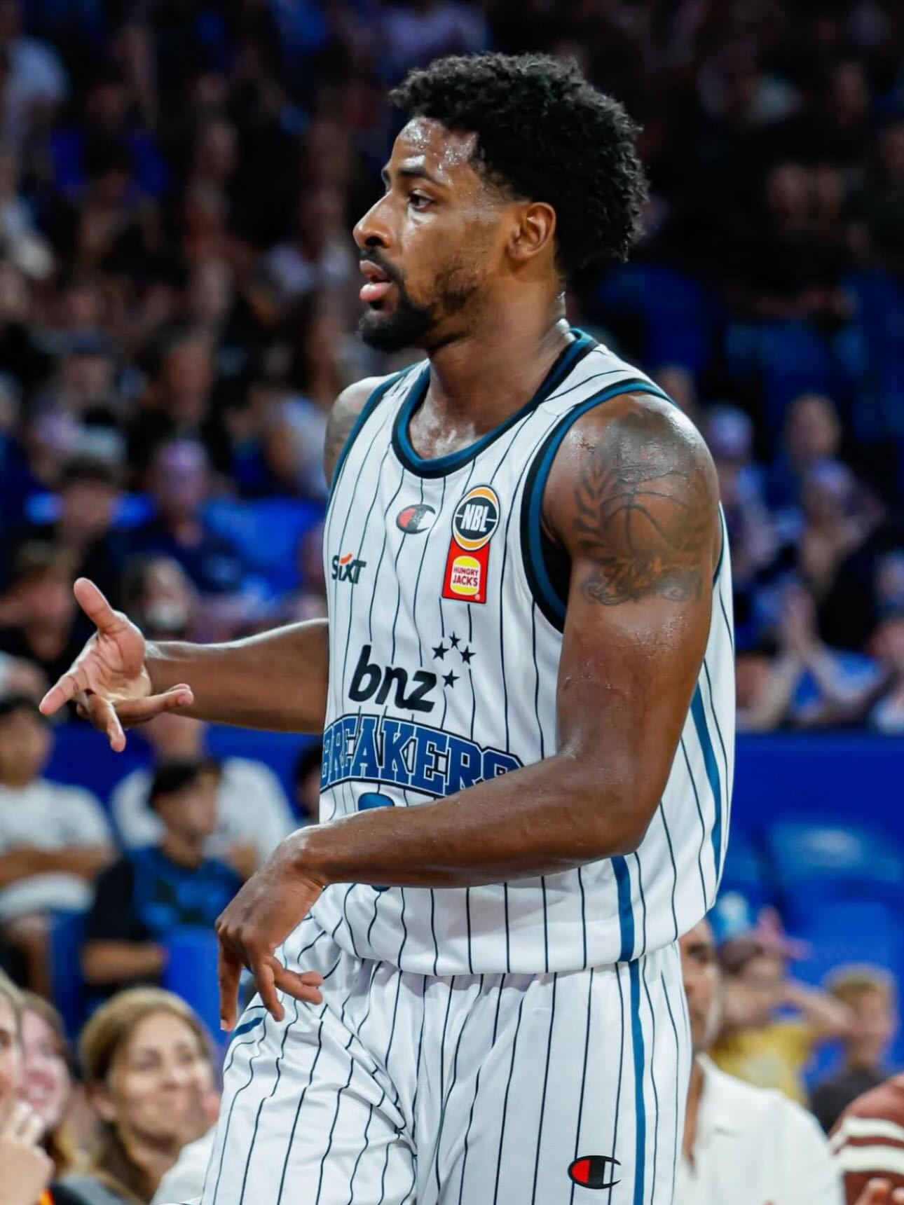 布罗金顿感谢新西兰破坏者，这是快启程了。辽宁男篮