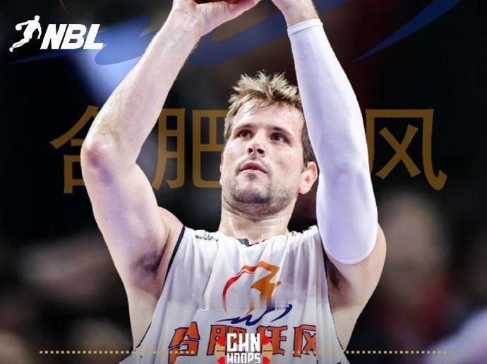 CBA最新消息：据知名篮球自媒体人江南的城报道，本赛季效力于中国NBL合肥狂风的