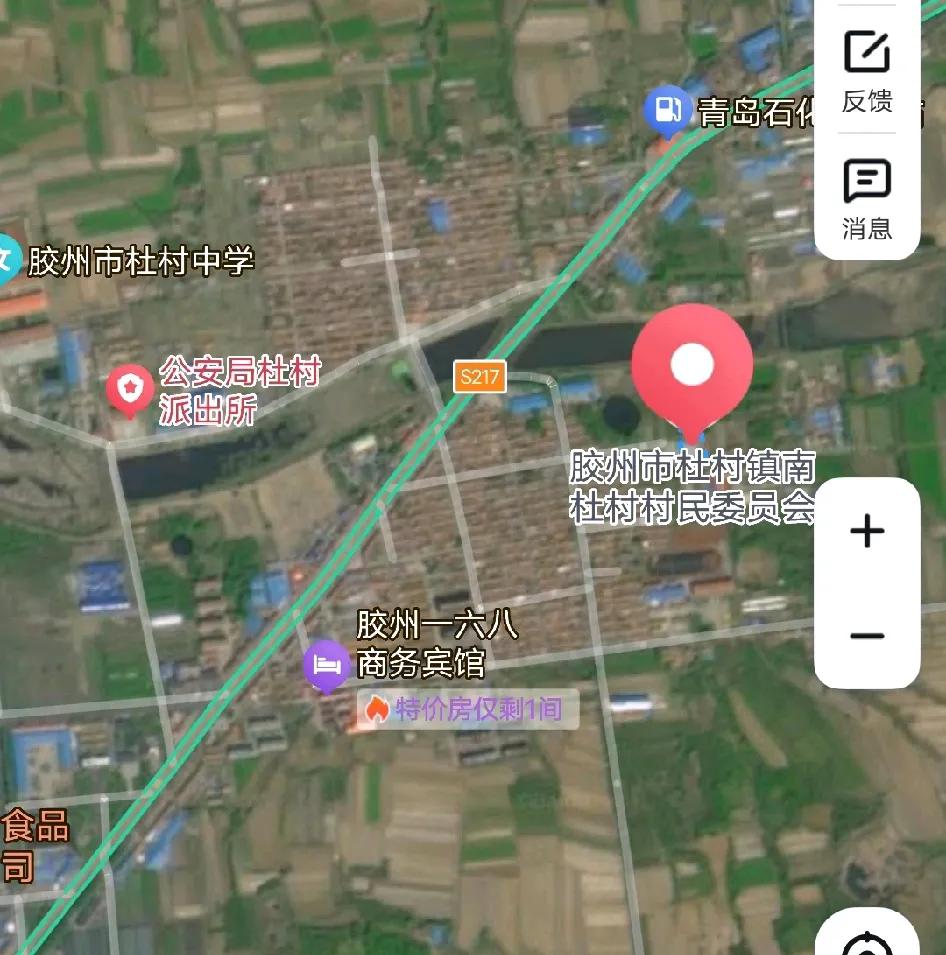 南杜村位于青岛胶州市胶西镇南部，距镇驻地5公里，东与雷家孝源、西与寺前村、南与史