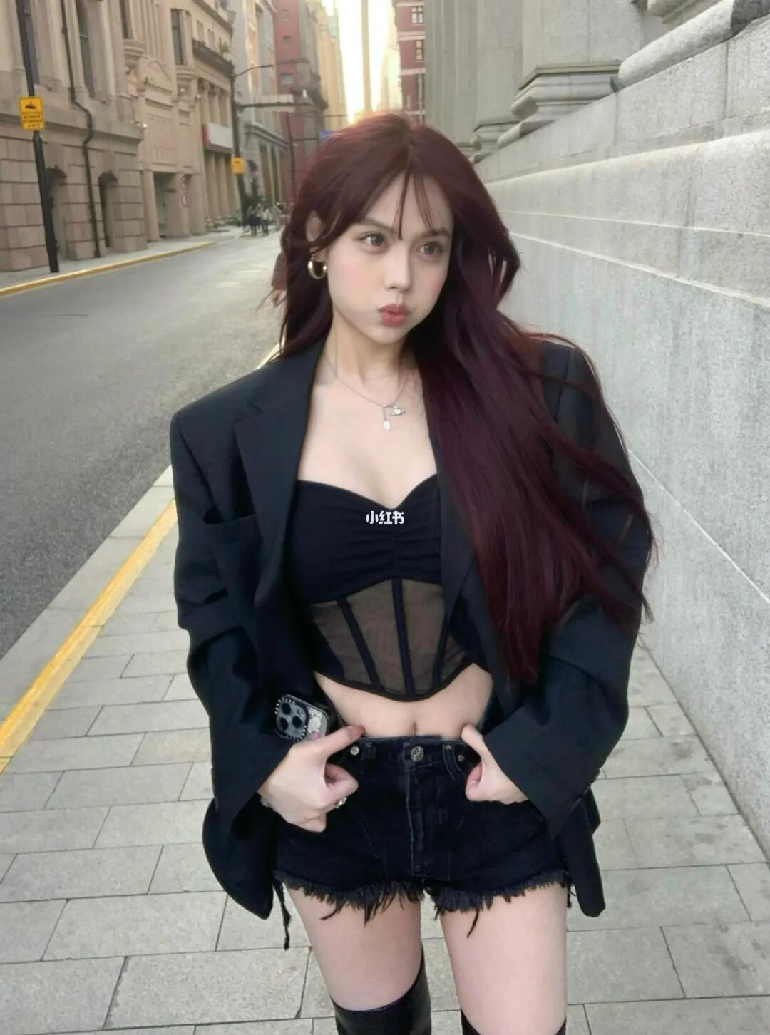 all black