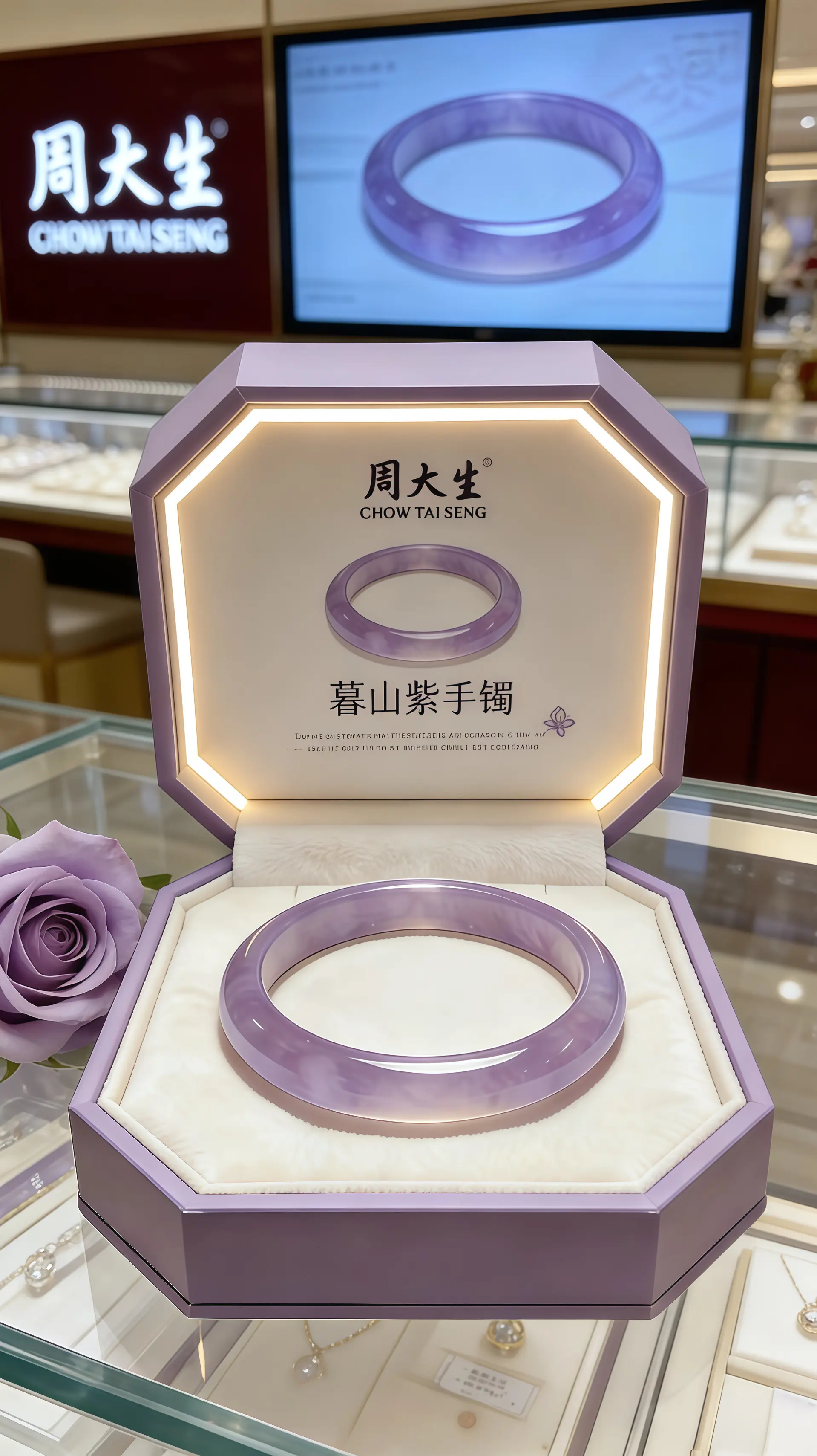 手镯 听说每个女孩子都有一个新手镯 礼物 周大生 首饰