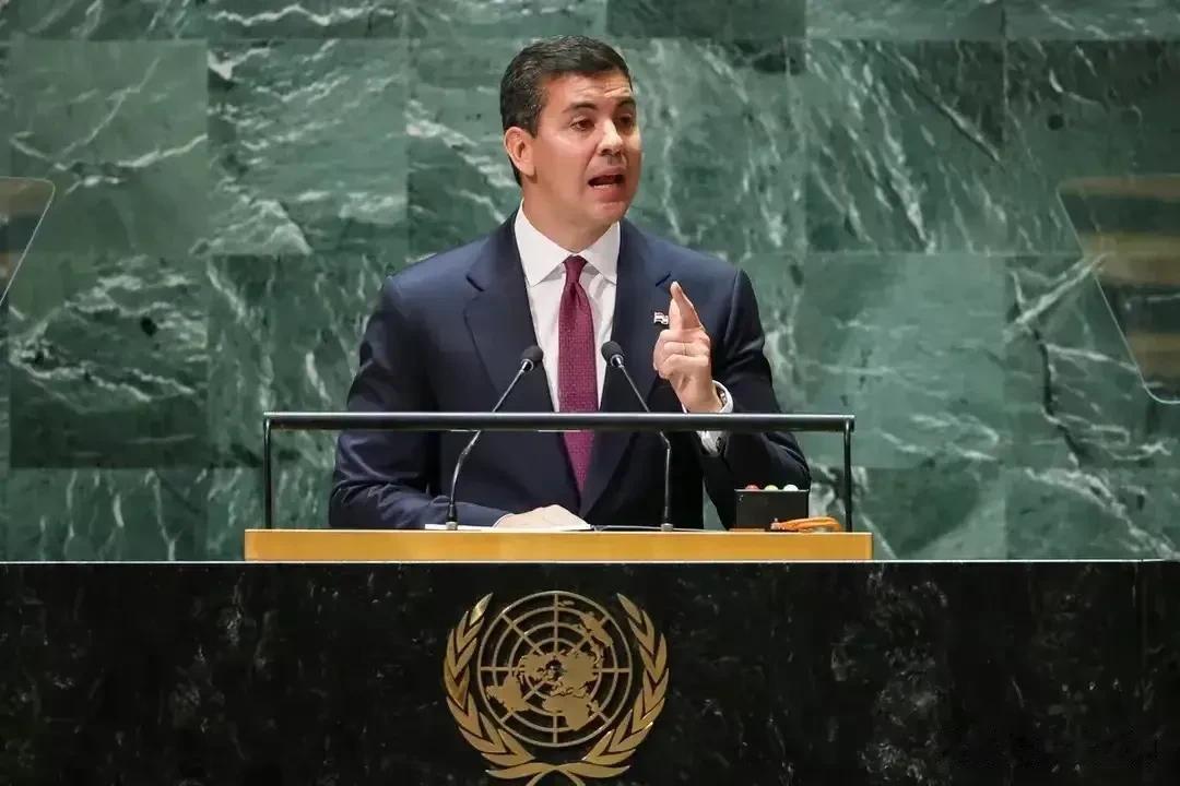挑衅！在联合国大会上，巴拉圭、危地马拉、帕劳代表公然否决一个中国原则。
9月20