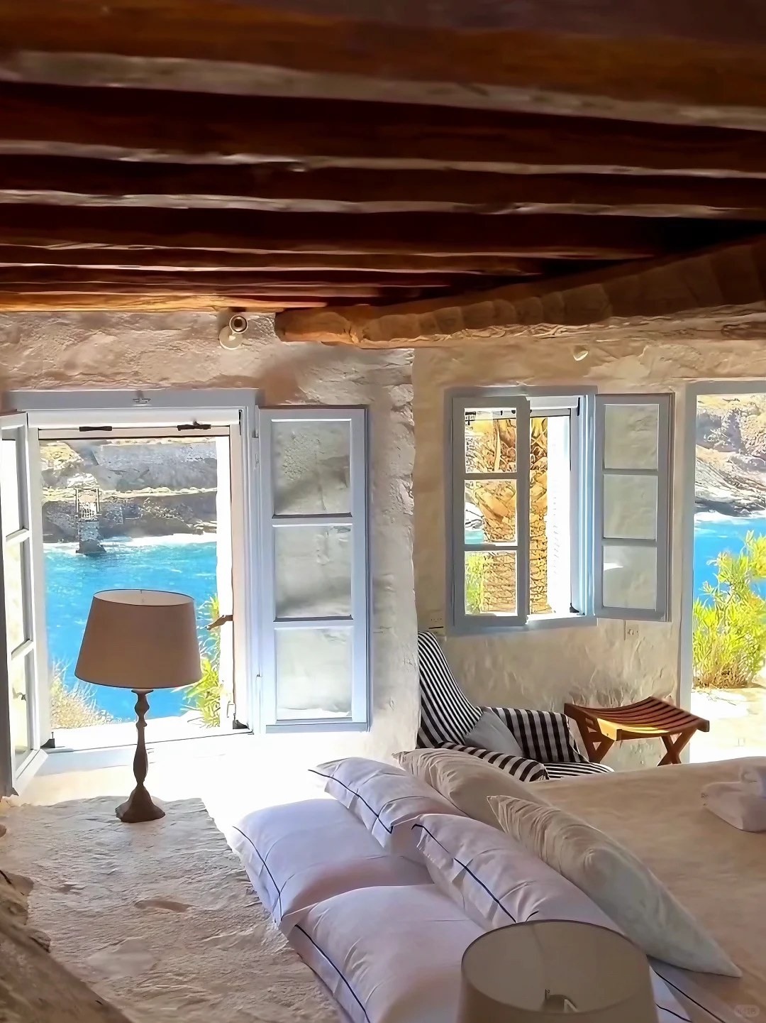 希腊🌊推门见海 简直是梦想中的度假Airbnb！