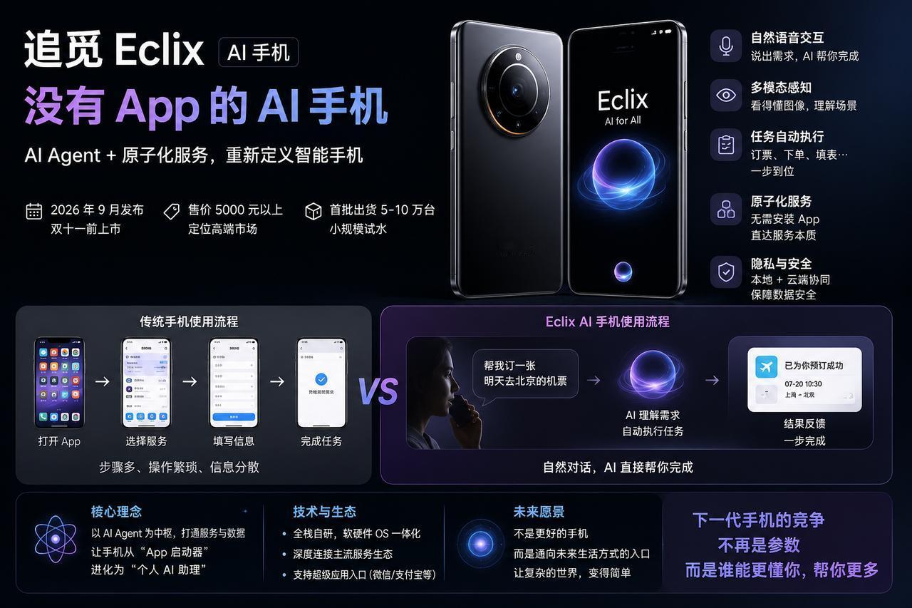 AI 手机，可能不是手机的新战争。
追觅做 AI 手机，真正有意思的不是硬件，而