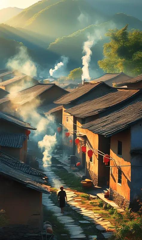 今年春天最想实现的心愿 今年春天，我最想实现去山里住一晚的心愿。不是住精致民宿，