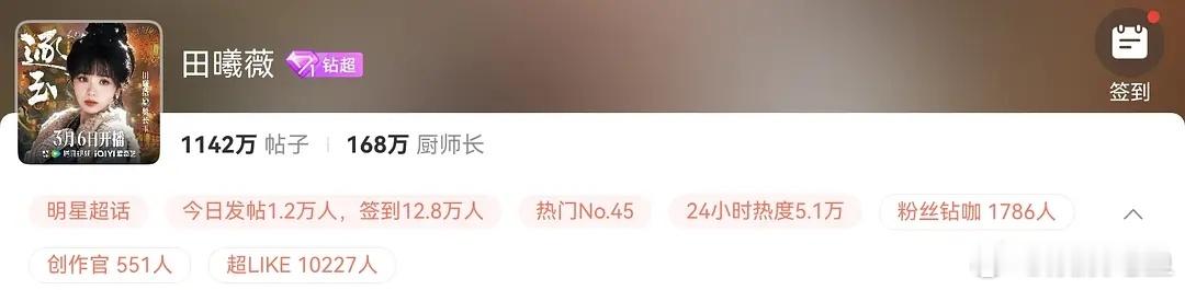 田曦薇算不算第一个凭借爆剧飞升的95🌸？ 