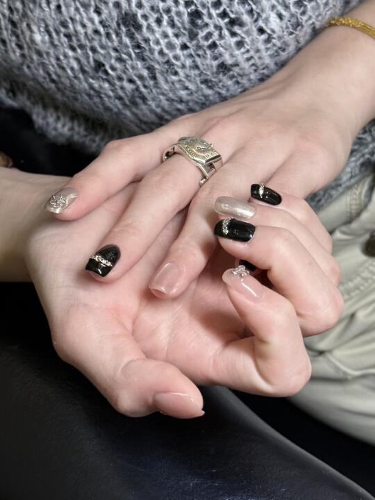 🖤🖤喜欢美甲就涂吧！