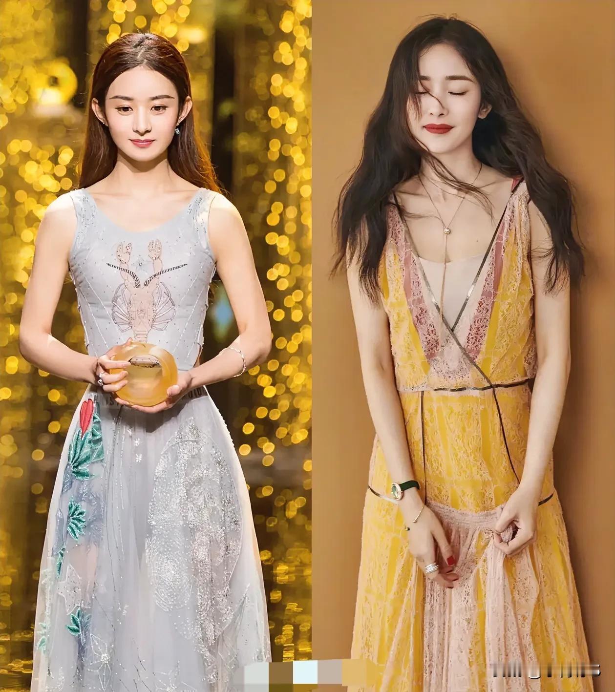 赵丽颖和杨幂即将冲击戛纳红毯，你更期待谁？

如今两位都是85Top级，有时候还