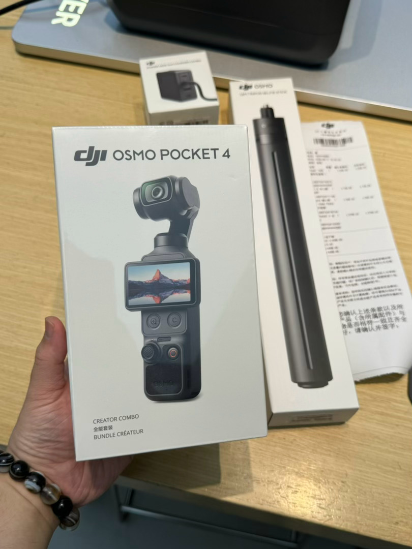 大疆POCKET4️⃣买了个新玩具，好开心！（小声BB工作要用……） 哈尔滨·哈
