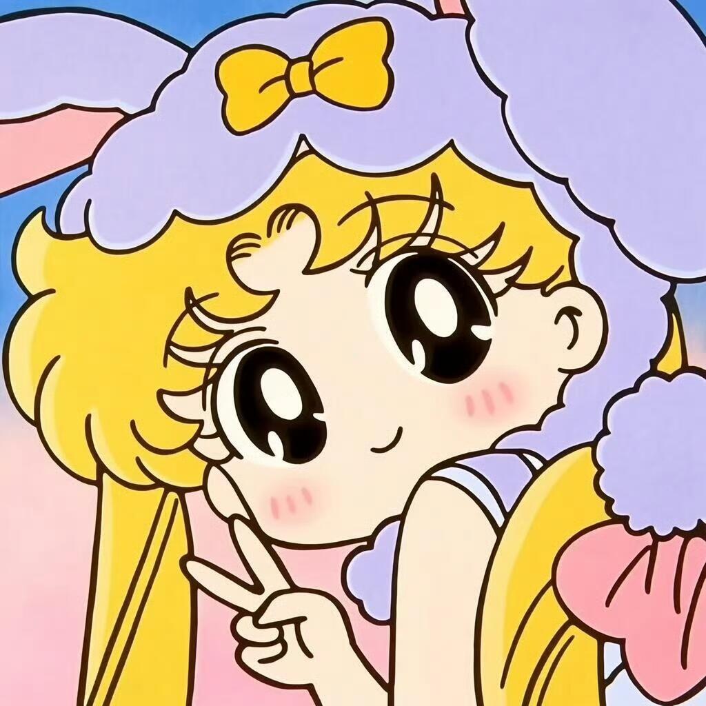 美少女头像  可爱头像  卡通头像  动漫头像 