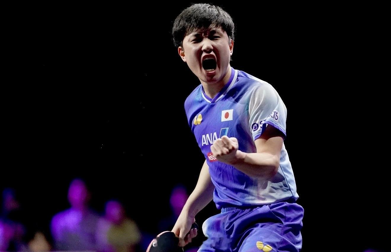 张本智和4比1贾哈 WTT横滨冠军赛男单半决赛，张本智和4-1战胜贾哈，晋级决赛