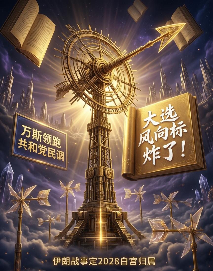 大选风向标炸了！万斯领跑共和党民调，伊朗这场仗直接定2028？

据新华社3月2