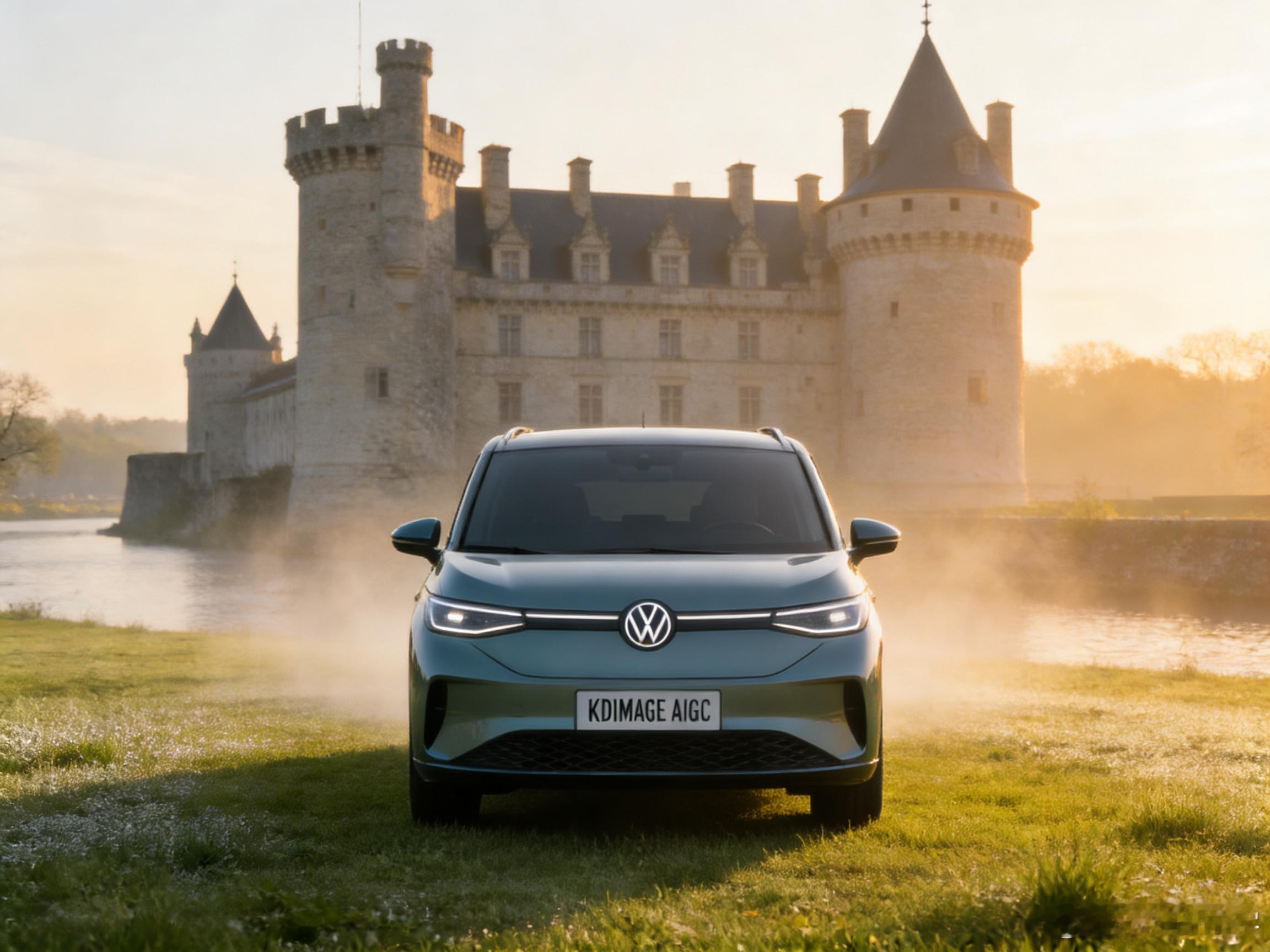 借助AIGC的视觉重构，我们为这组谍照猜想图注入了法式春天的浪漫语境。当充满未来