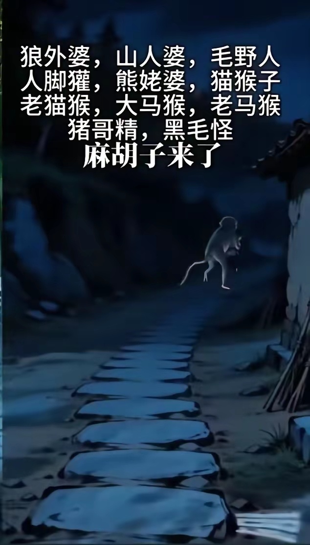 难怪中国各地都有老猫子夜里抓人吃的故事，肯定有一段共同记忆让我们老祖宗刻骨铭心 