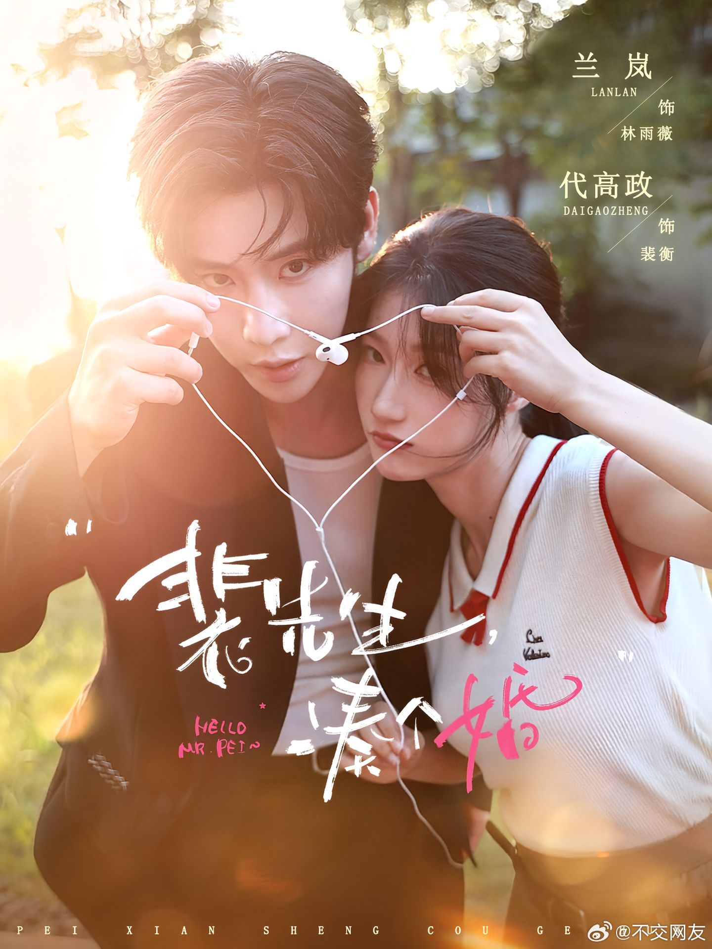 兰岚 代高政 新剧改名叫《裴先生凑个婚》海报好看诶