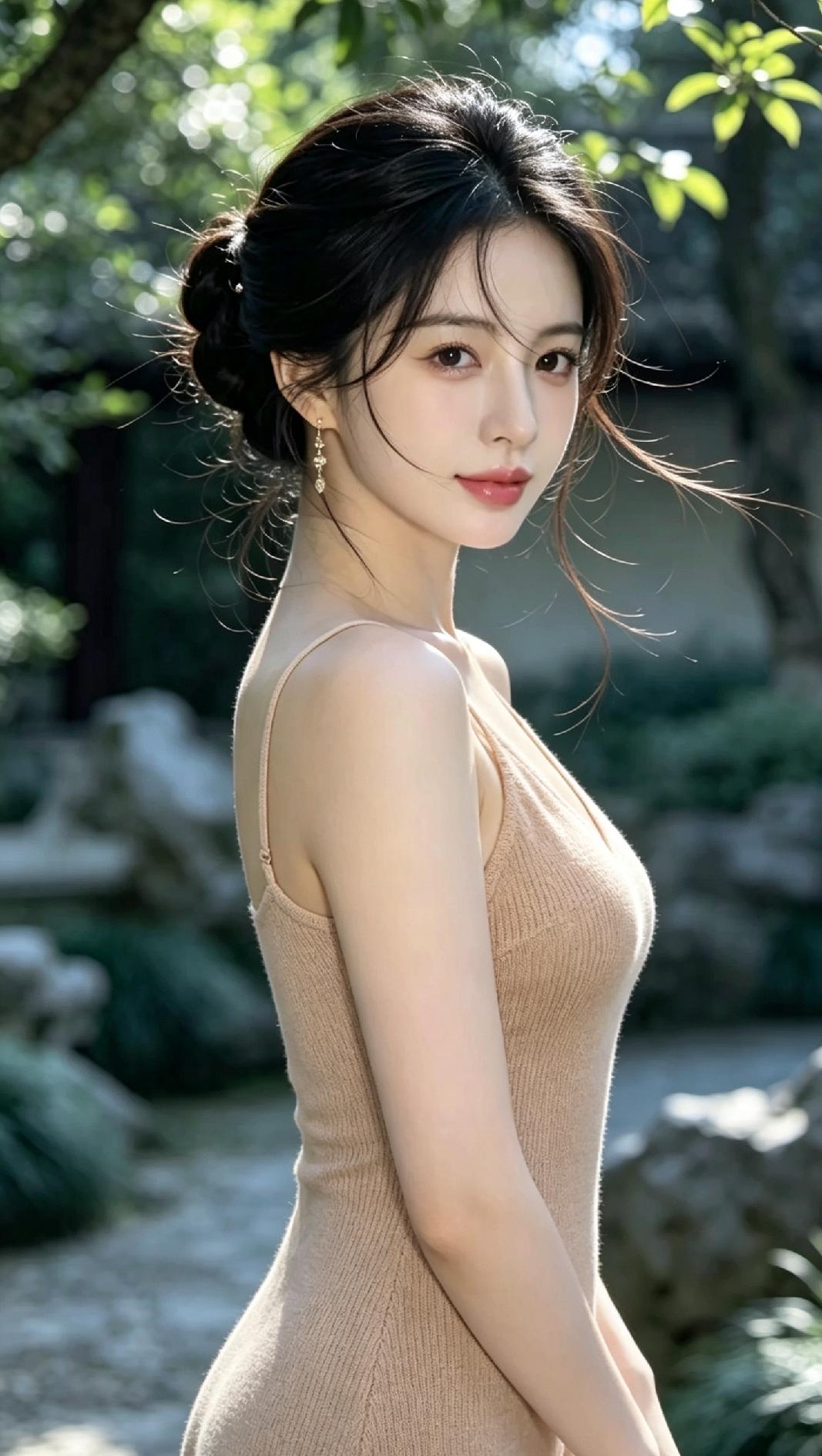 美丽的女子能美到什么程度呢？回眸一笑百媚生，六宫粉黛无颜色，这是我能想到的赞美诗