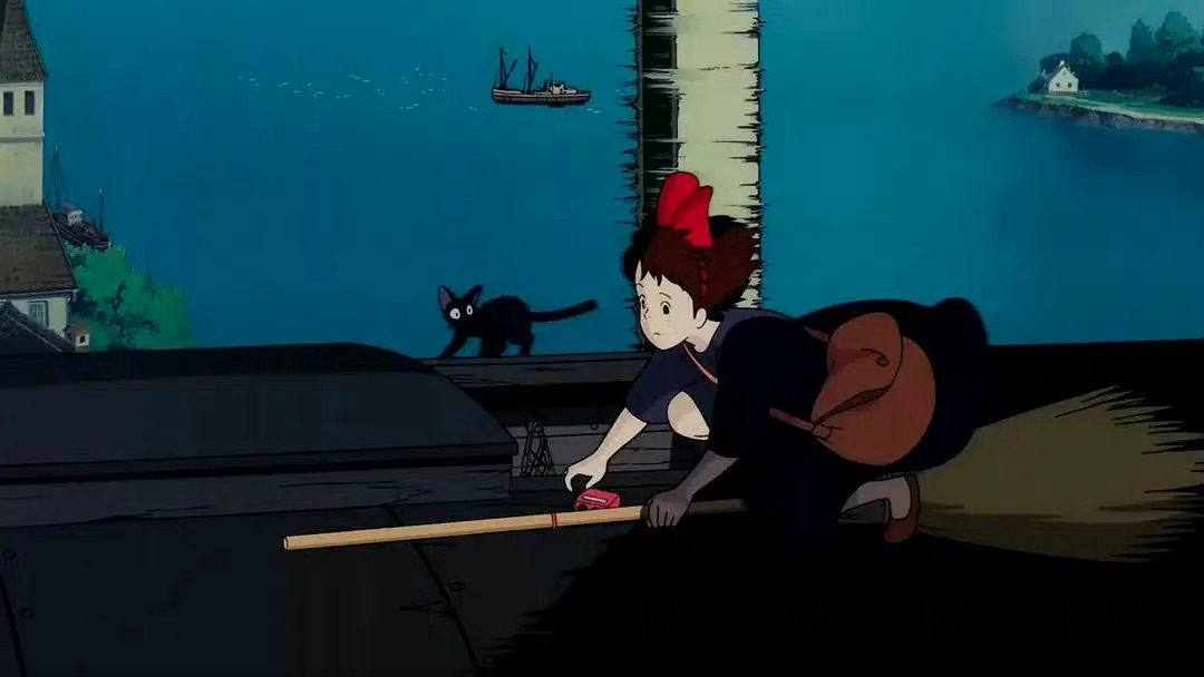 《魔女宅急便》中有一句台词：“在这个世界上不要依赖任何人，因为当你在黑暗中挣扎时