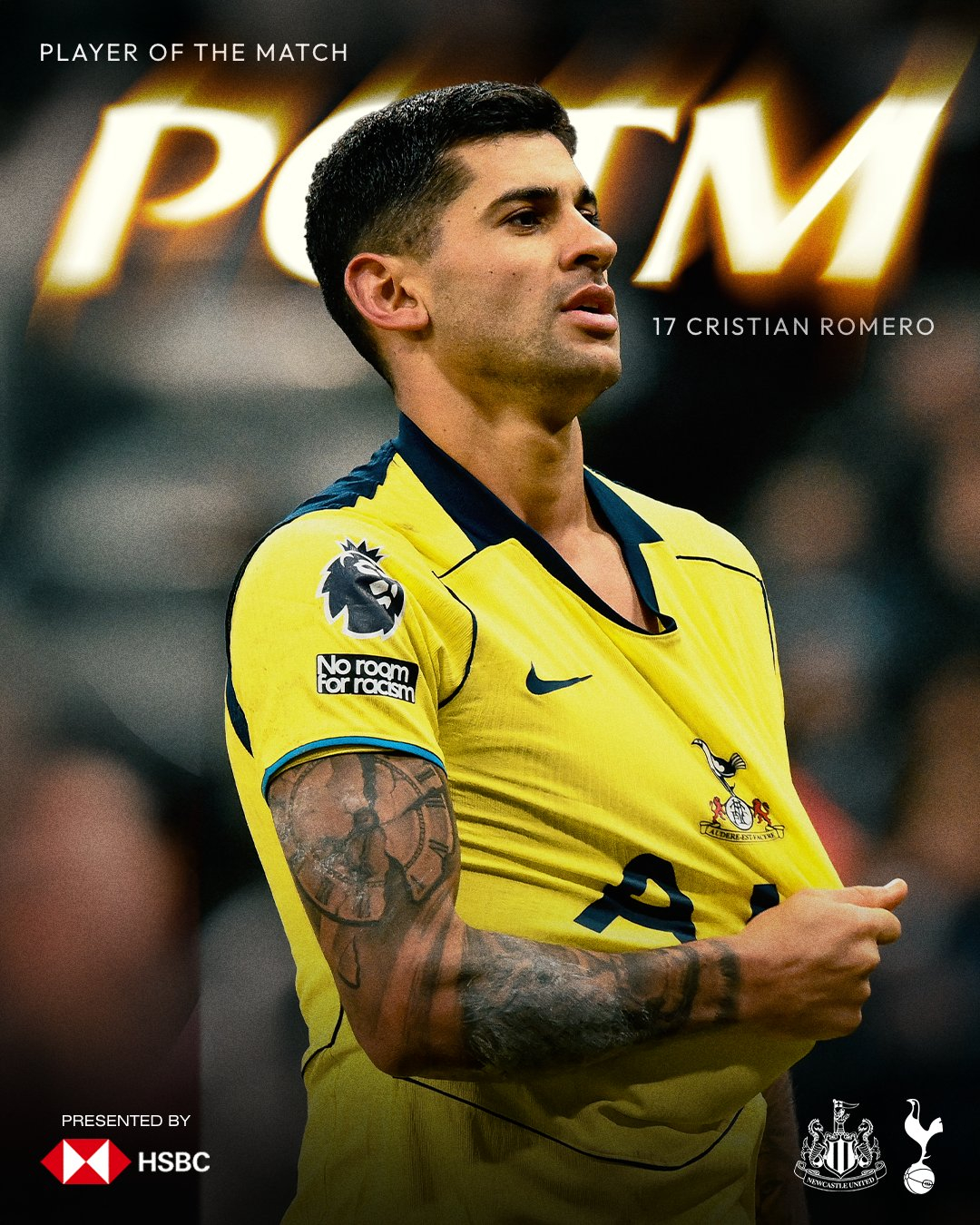 毫无悬念当选热刺本场比赛最佳球员：罗梅罗🇦🇷本赛季热刺球迷票选最佳球员次数：