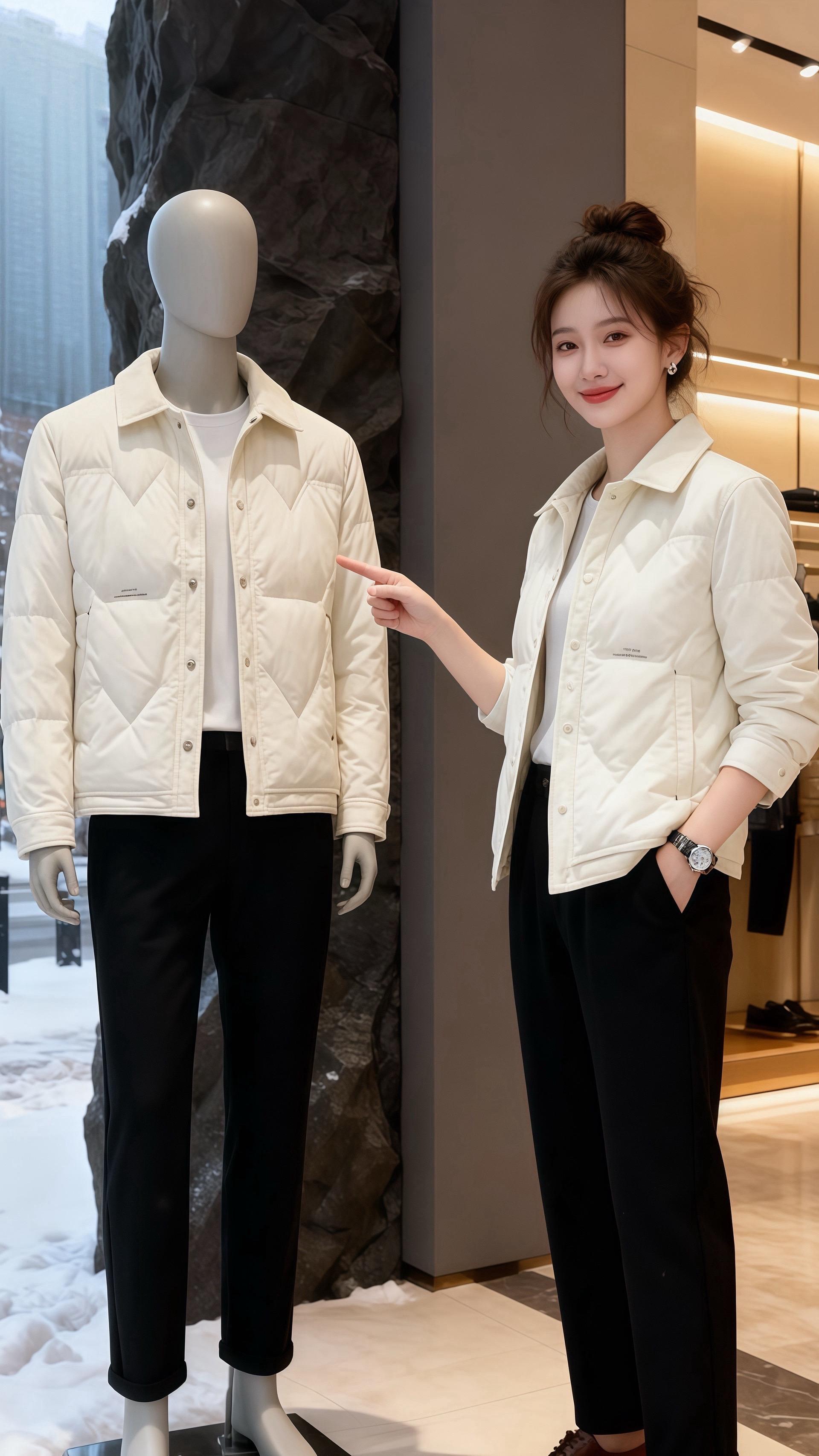 雪落满街的圣诞夜，许妍裹着米白菱格棉服倚在窗边翻杂志，皓明推门进来时...