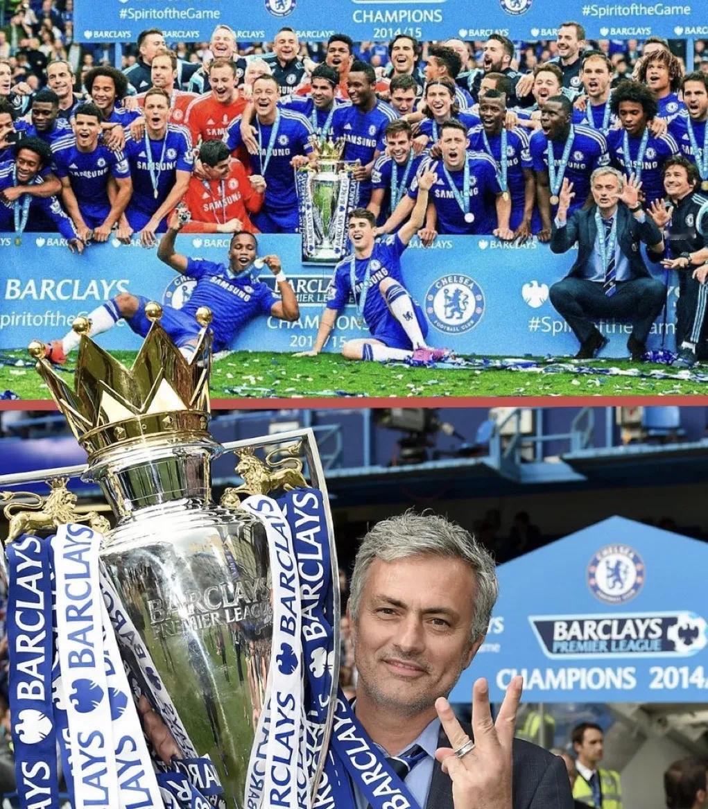 2014/15赛季的切尔西堪称英超赛场上的“无敌之师”，从联赛首轮战罢登顶榜首，