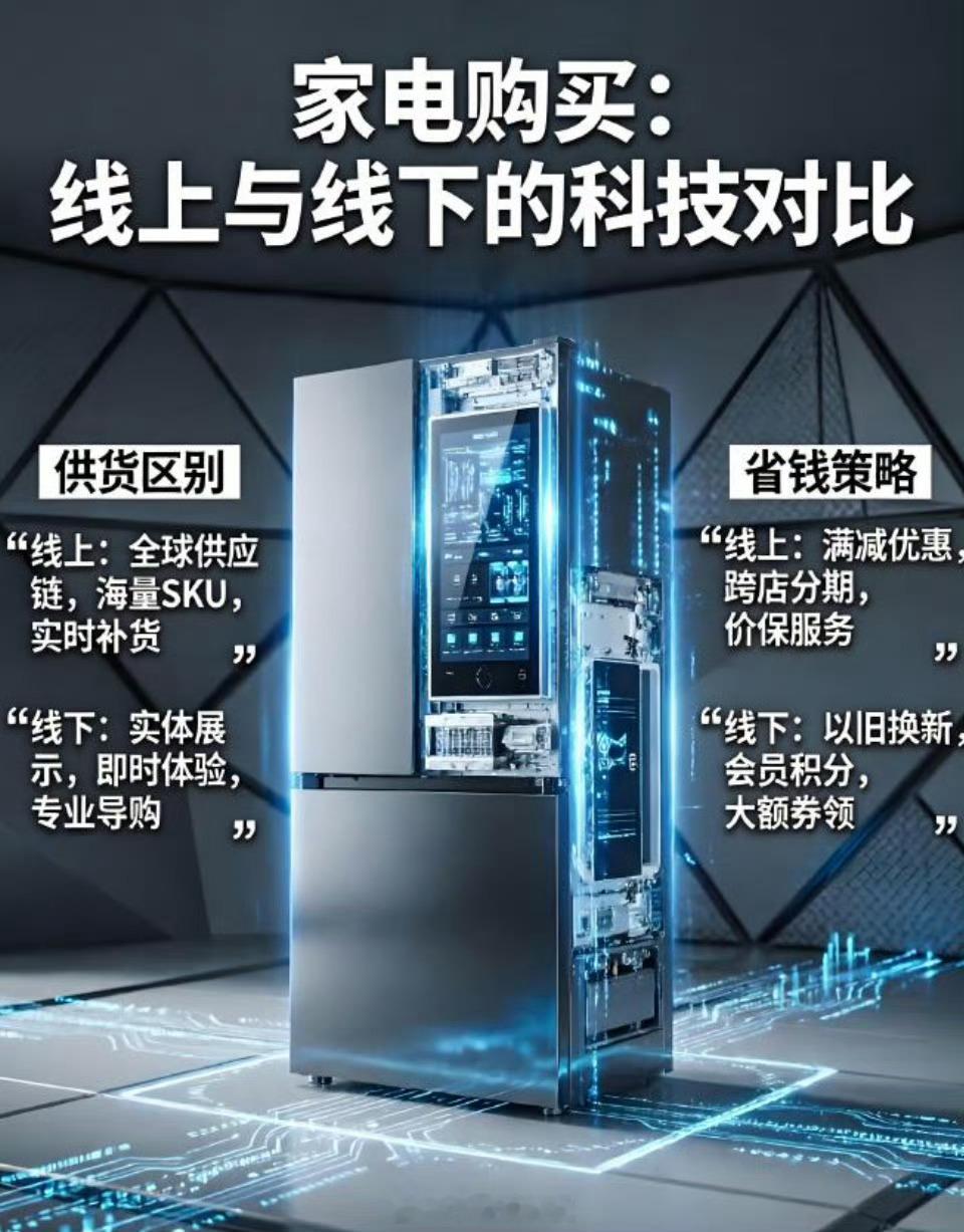 线上线下买家电差别有多大 现在线上线下买家电，区别可真不小。线上价格透明，能比价