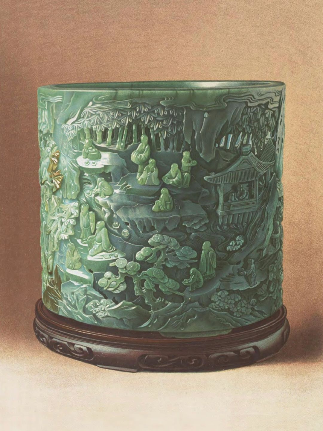 美国人手里的乾隆玉器