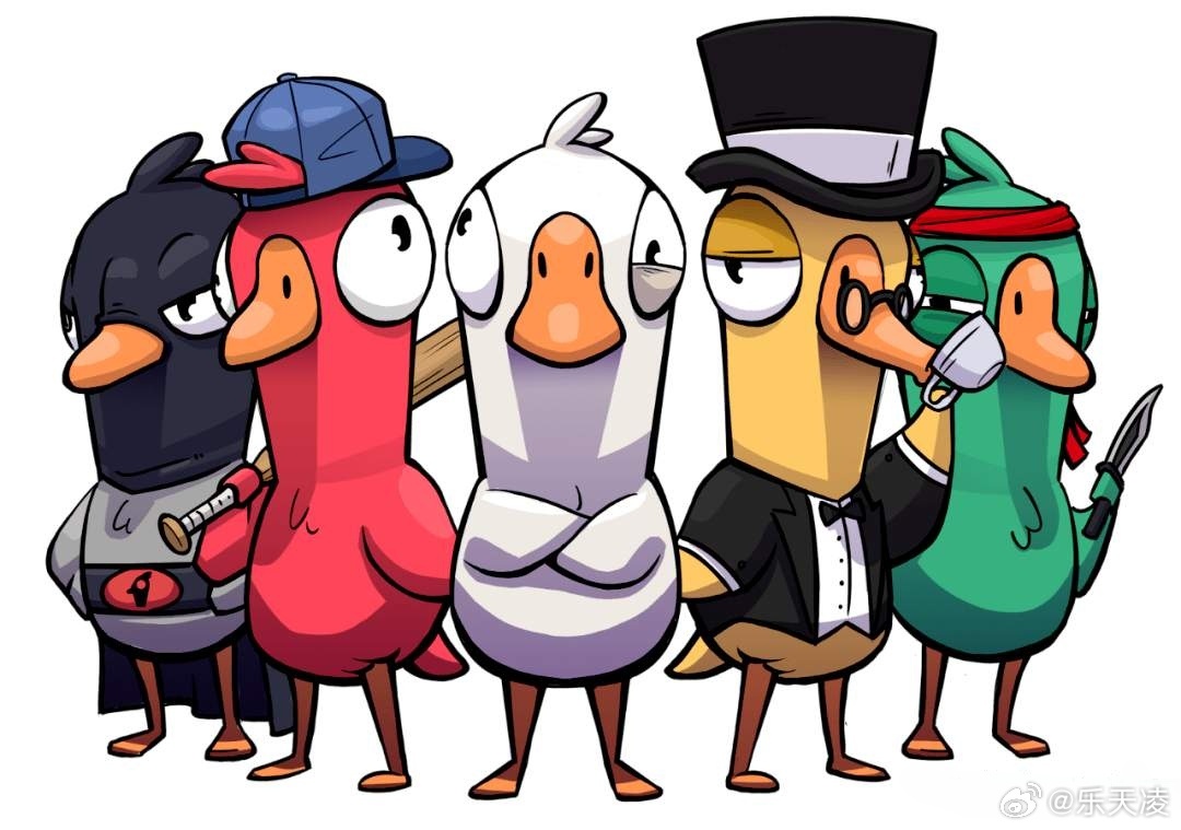 鹅骑士花式整活 骑士全程绕场狂奔，专给全场角色递任务线索，边跑边报点位，混乱局里