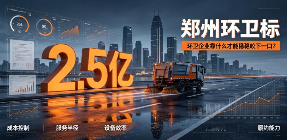 郑州，2.5亿的环卫标，环卫企业靠什么才能稳稳咬下一口？
 郑州市惠济区城市管理