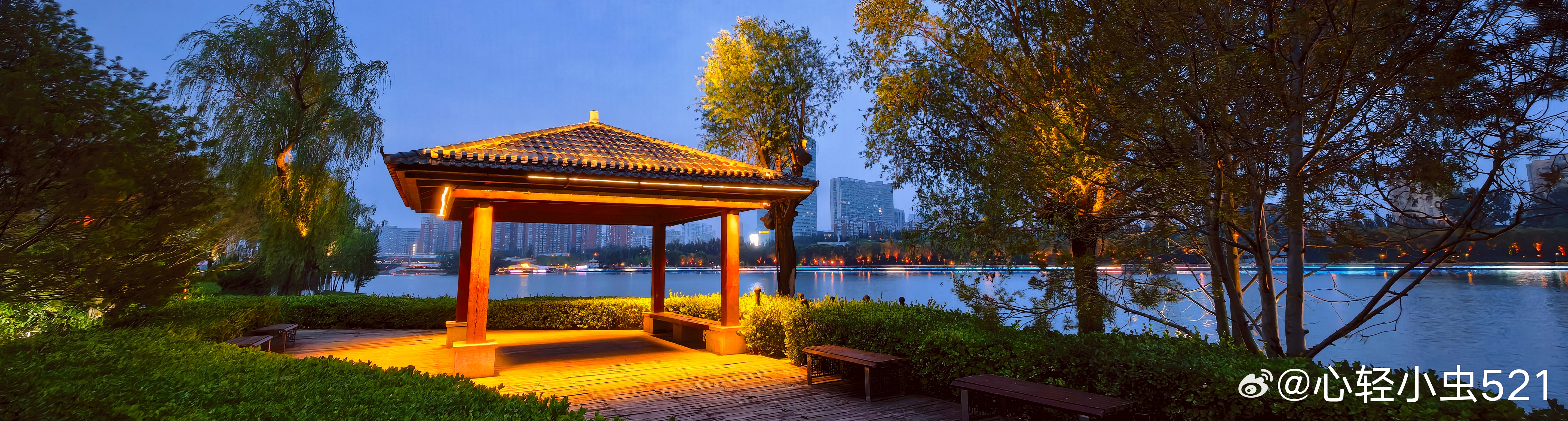 太原  汾河公园翠港观涛景区 